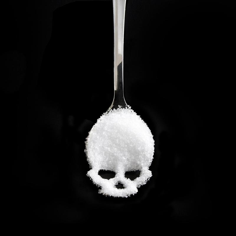 Totenkopf Zuckerlöffel und Teelöffel - Skull Löffel - benutzt